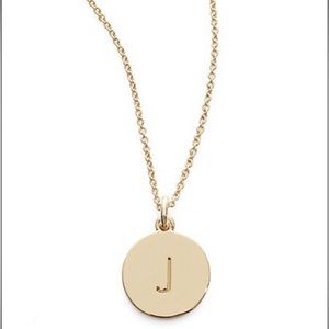 Kate Spade One in a Million J Initial Necklace